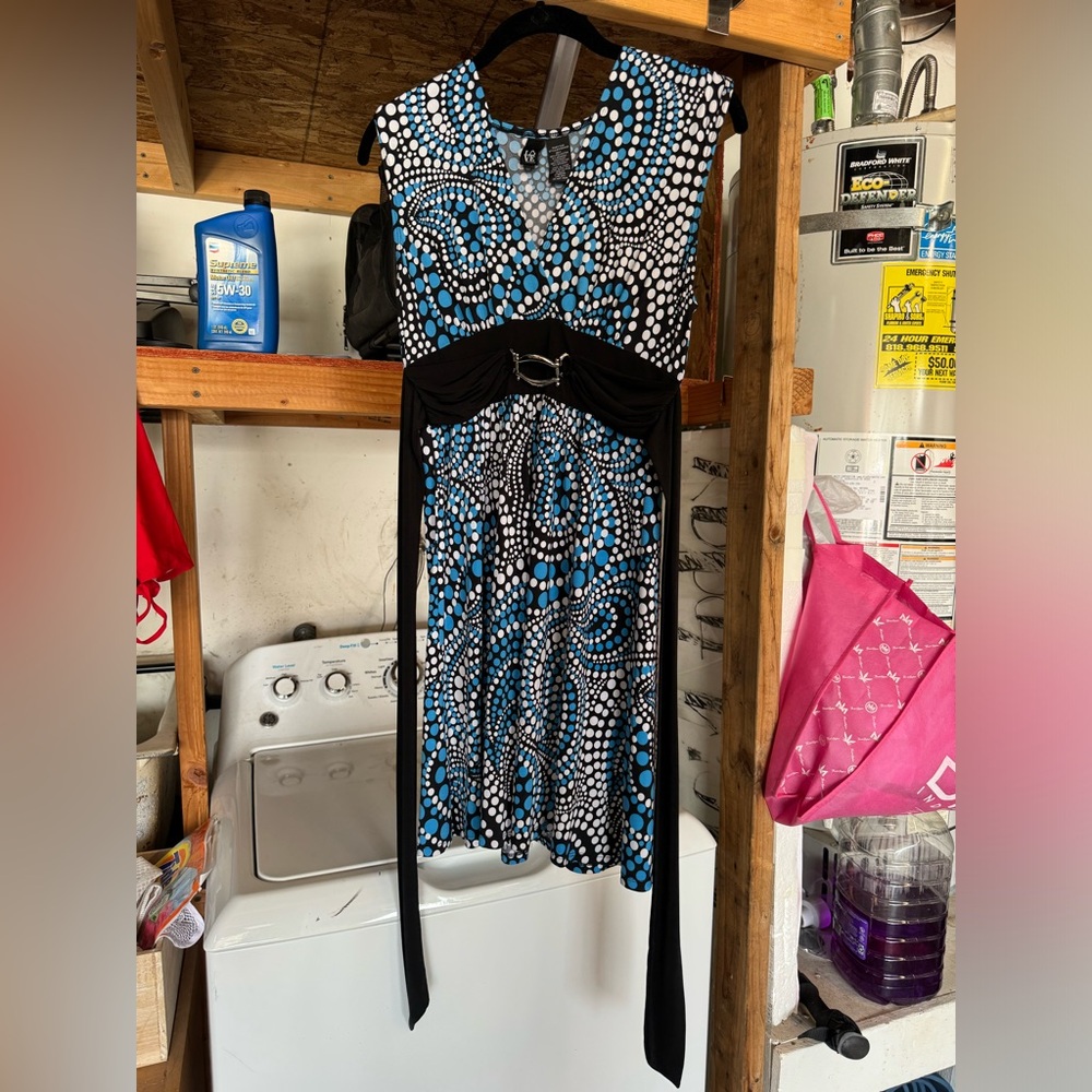 Paisley print dress